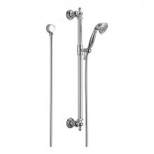 Brizo 85710-PC - Traditional: Traditional Hand Shower with Slide Bar