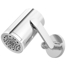 Brizo 873111-PC-2.5 - Roccesco Multi-Function Sconce Wall Mount Shower Head with Jointed Shower Arm and Flange - 2.5 GPM
