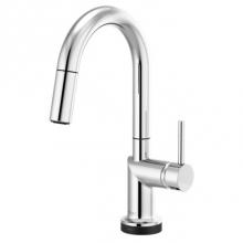 Brizo 64975LF-PCLHP - Odin® SmartTouch® Pull-Down Prep Kitchen Faucet with Arc Spout - Less Handle