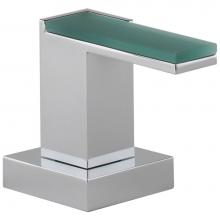 Brizo HL681-PC - Siderna® Roman Tub Faucet Green Glass Lever Handle Kit
