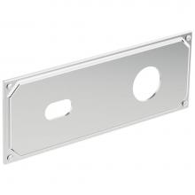 Brizo RP100323PC - Invari® Wallmount Lavatory Escutcheon Plate