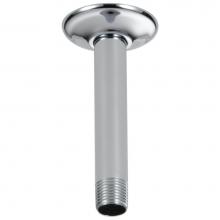 Brizo RP48985PC - Universal Showering 6'' Ceiling Mount Shower Arm And Round Flange