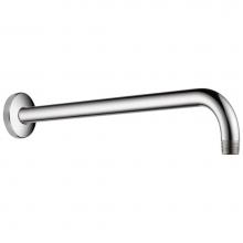 Brizo RP71648PC - Universal Showering 16'' Linear Round Wall Mount Shower Arm And Flange