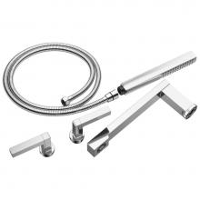 Brizo T70322-PC - Frank Lloyd Wright® Two-Handle Tub Filler Trim Kit with Lever Handles