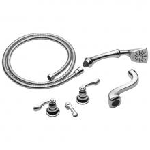 Brizo T70385-PC - Charlotte® Two-Handle Tub Filler Trim Kit