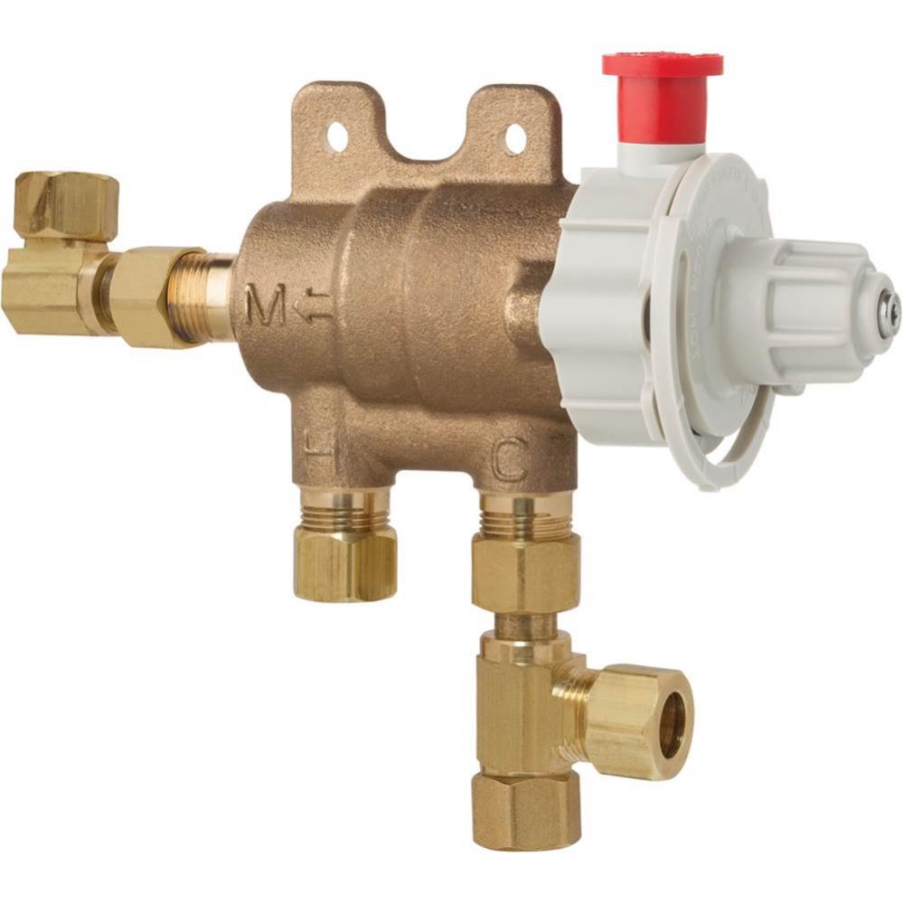 Thermostatic Mixing Valve, Flush MODE