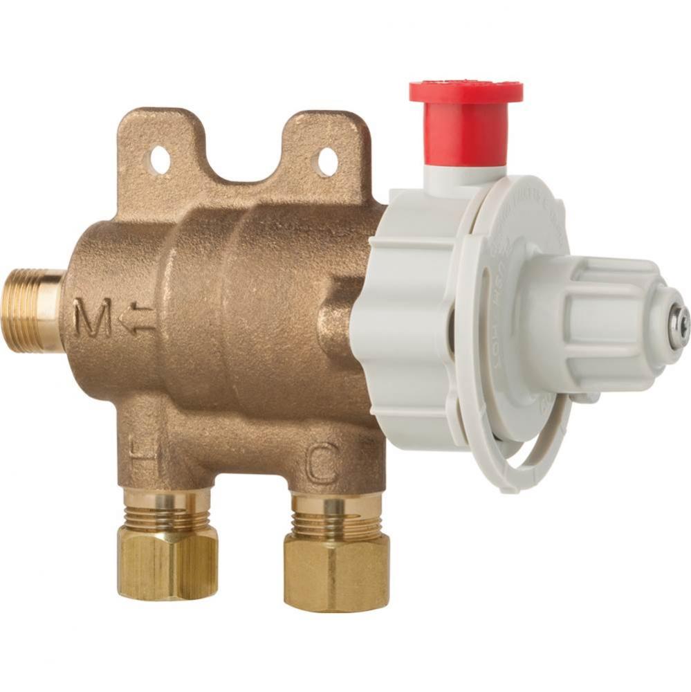 Thermostatic Mixing Valve, Flush MODE