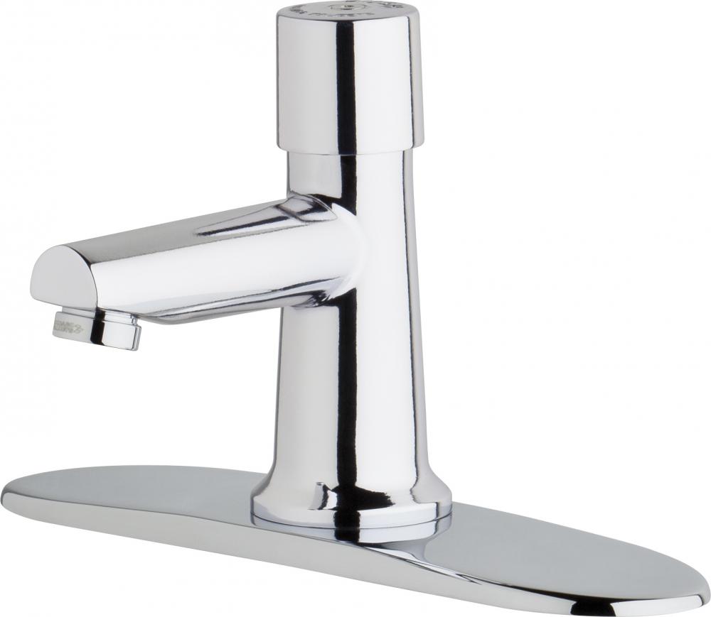 LAV FAUCET, MANUAL METERING