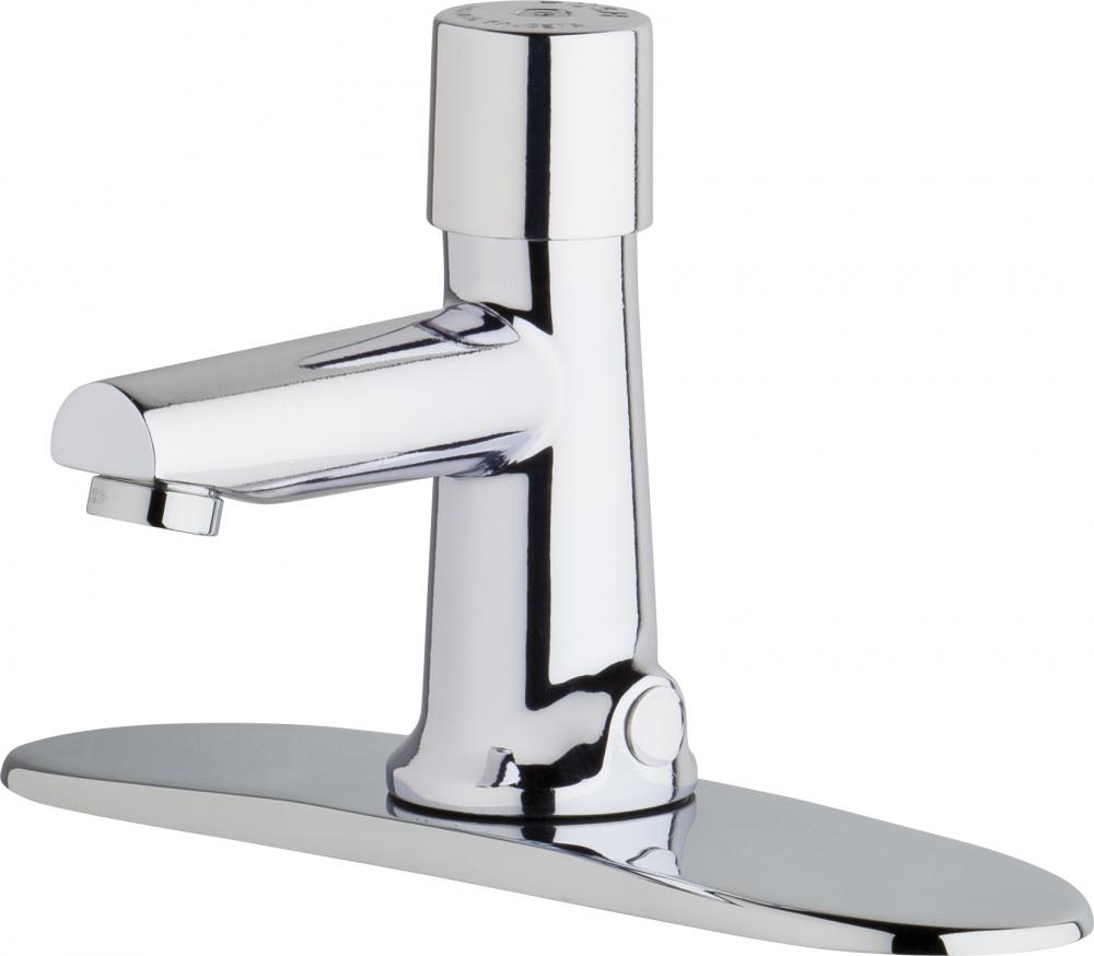 LAV FAUCET, MANUAL METERING