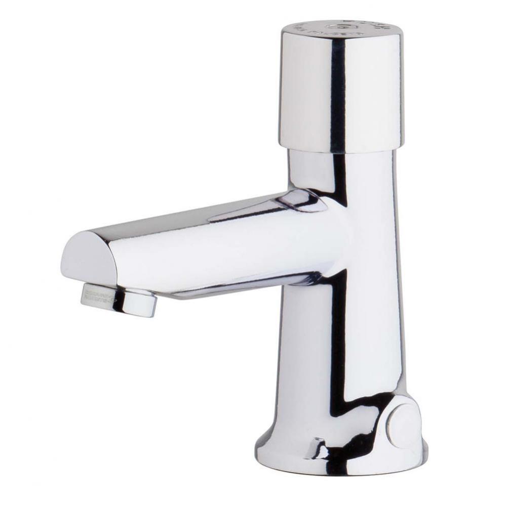 LAV FAUCET, MANUAL METERING