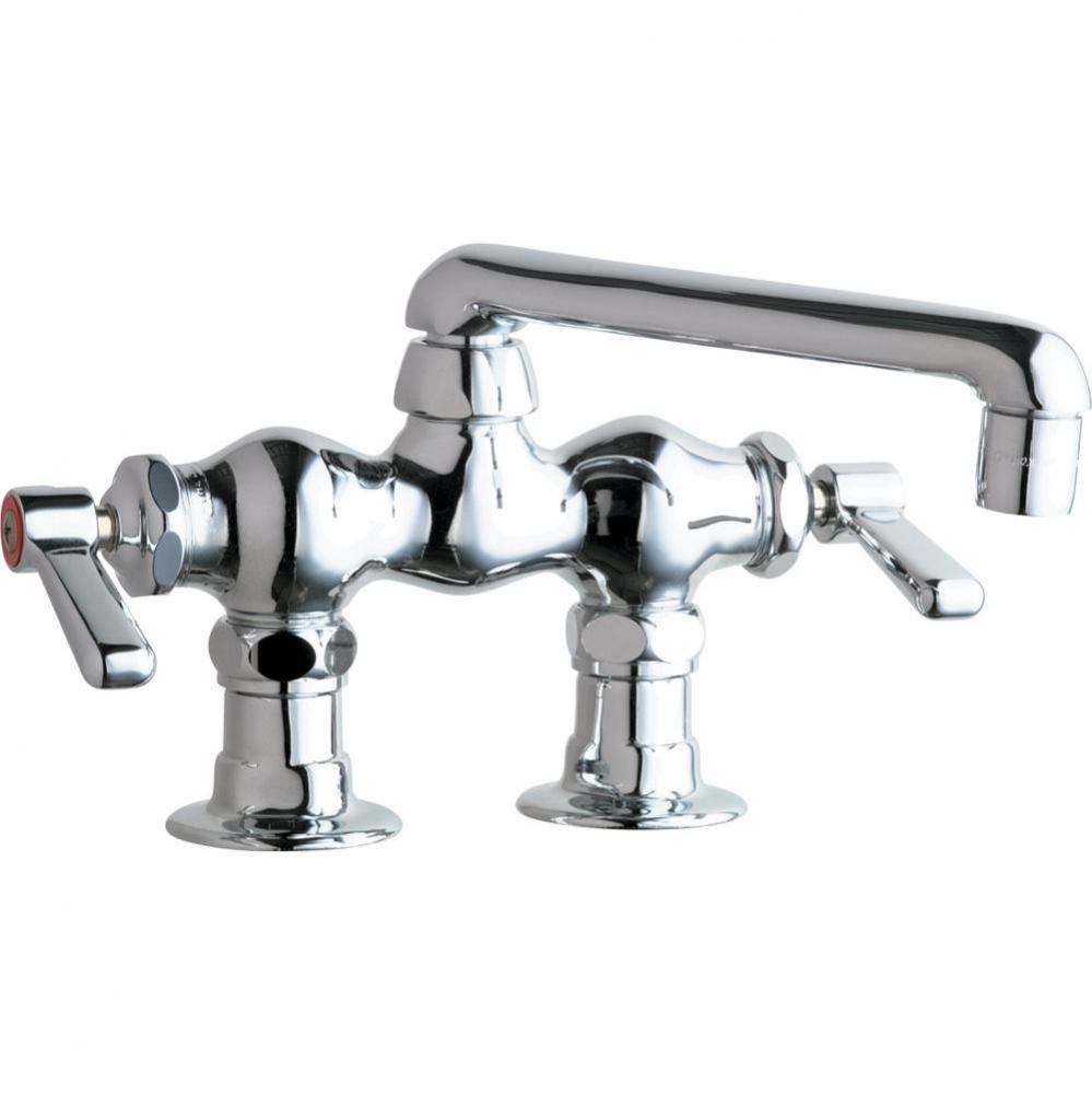 DECK MOUNT EXPOSED SINK FAUCET