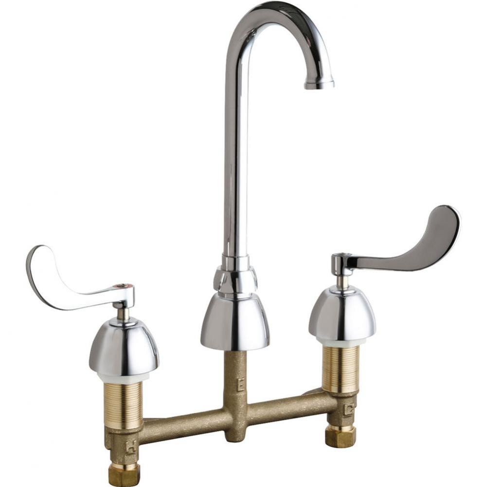 DECK MOUNTED SINK FAUCET
