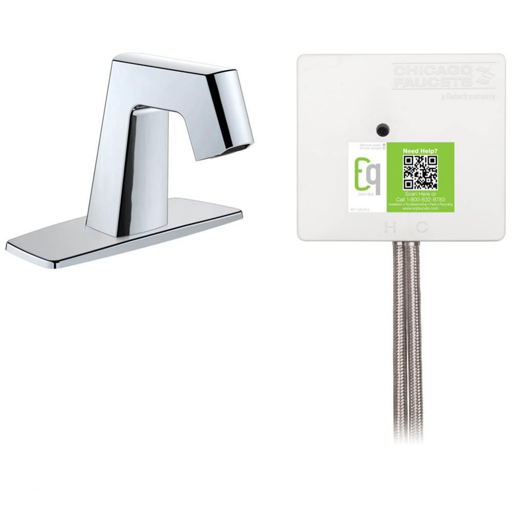 LAV FAUCET EQ IR SQR 4P BATT DS INT 1070