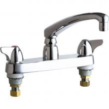 Chicago Faucets 1100-XKABCP - DECK MOUNTED FITTING, 8'' CC