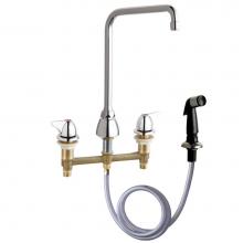 Chicago Faucets 200-AHA8-1000XKAB - CONCEALED KITCHEN SINK FAUCET