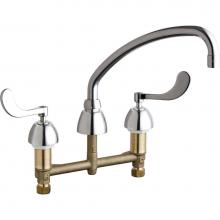Chicago Faucets 201-A317VPAABCP - KITCHEN SINK FAUCET W/O SPRAY