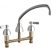 Chicago Faucets 201-AABCP - KITCHEN SINK FAUCET W/O SPRAY