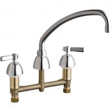 Chicago Faucets 201-AE35ABCP - CONCEALED KITCHEN SINK FAUCET