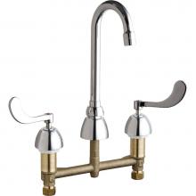 Chicago Faucets 201-AGN1AE3-317AB - KITCHEN SINK FAUCET W/O SPRAY
