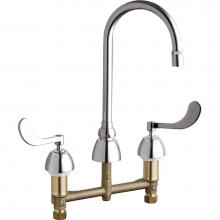 Chicago Faucets 201-AGN2AE29-317AB - KITCHEN SINK FAUCET W/O SPRAY