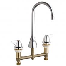 Chicago Faucets 201-AGN2AE3V1000AB - CONCEALED KITCHEN SINK FAUCET
