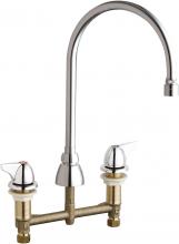 Chicago Faucets 201-AGN8AE2805FAB - KITCHEN SINK FAUCET W/O SPRAY