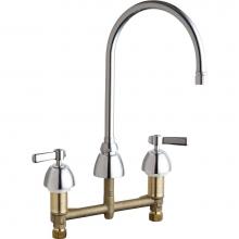 Chicago Faucets 201-AGN8AE35VPABCP - CONCEALED KITCHEN SINK FAUCET