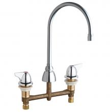 Chicago Faucets 201-AGN8AE3V1000AB - CONCEALED KITCHEN SINK FAUCET