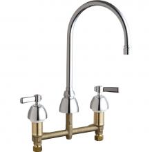 Chicago Faucets 201-AGN8AE3VPAABCP - KITCHEN SINK FAUCET W/O SPRAY