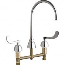 Chicago Faucets 201-AGN8AFC317ABCP - DECK MOUNTED SINK FAUCET