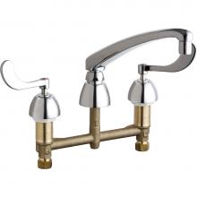 Chicago Faucets 201-AL8-317ABCP - KITCHEN SINK FAUCET W/O SPRAY