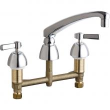 Chicago Faucets 201-AL8ABCP - KITCHEN SINK FAUCET W/O SPRAY