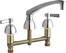 Chicago Faucets 201-AL8XKABCP - KITCHEN SINK FAUCET W/O SPRAY