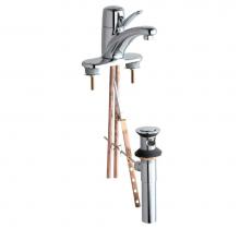 Chicago Faucets 2201-4ABCP - SINGLE LEVER LAV FAUCET W/ PU