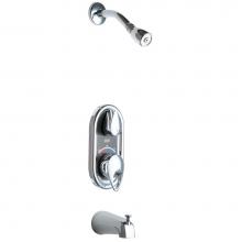 Chicago Faucets 2500-CP - TUB & SHOWER FITTING