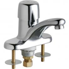 Chicago Faucets 3400-ABCP - LAVATORY FITTING, DECK MNTD 4''