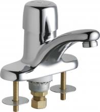 Chicago Faucets 3400-E39VPABCP - LAVATORY FITTING, DECK MNTD 4''