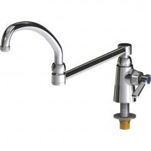 Chicago Faucets 350-DJ21ABCP - SINGLE SINK FAUCET