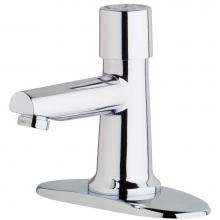 Chicago Faucets 3500-4E2805ABCP - LAV FAUCET, MANUAL METERING