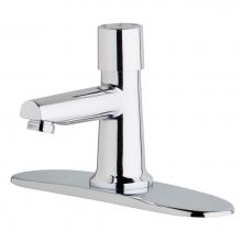 Chicago Faucets 3500-8E2805ABCP - LAV FAUCET, MANUAL METERING