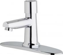 Chicago Faucets 3500-8E39VPABCP - LAV FAUCET, MANUAL METERING