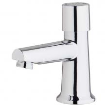 Chicago Faucets 3500-E2805ABCP - LAV FAUCET, MANUAL METERING