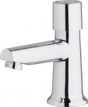Chicago Faucets 3500-E39VPABCP - LAV FAUCET, MANUAL METERING