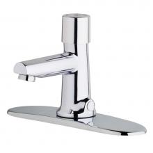 Chicago Faucets 3501-8E2805ABCP - LAV FAUCET, MANUAL METERING