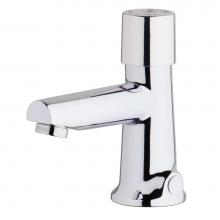 Chicago Faucets 3501-E2805ABCP - LAV FAUCET, MANUAL METERING