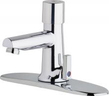 Chicago Faucets 3502-8E39VPABCP - LAV FAUCET, MANUAL METERING