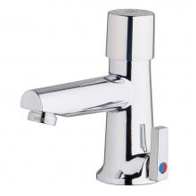 Chicago Faucets 3502-E2805ABCP - LAV FAUCET, MANUAL METERING