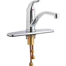 Chicago Faucets 431-ABCP - KITCHEN FAUCET, MANUAL SIN LVR