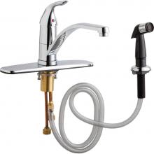 Chicago Faucets 432-ABCP - KITCHEN FAUCET, MANUAL SIN LVR