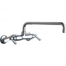 Chicago Faucets 445-L12ABCP - WALL MOUNTED FITTING